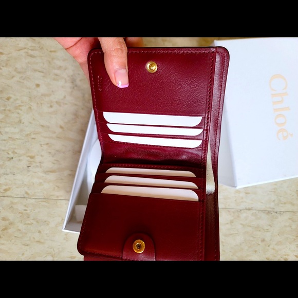 Chloe Plum Wallet (New) - Picture 3 of 6